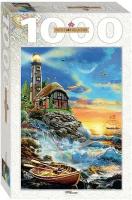 Пазл Step puzzle Art Collection Адриан Честерман Маяк (79110), 1000 дет., 68х68х48 см, белый