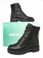 Ботинки берцы Burgerschuhe, размер 41, черный