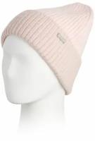 Шапка STEVE MADDEN OS нежно-розовая с отворотом вязаная Turn Cuff Beanie