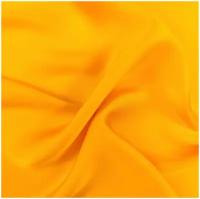 Ткань плательная шелк (желтый) шелк 100%, 50 см * 142 см, италия