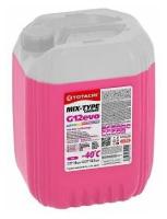 Жидкость охлаждающая низкозамерзающая TOTACHI MIX-TYPE COOLANT PINK -40C G12evo 10кг