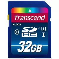 Флеш карта SD 32GB Transcend SDHC Class 10 UHS-1 Premium