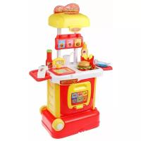 Игровой набор Wanderlong Hamburger Shop Drawbar Suitcase Variety W803