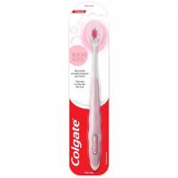 Зубная щетка Colgate Cushion Clean, мягкая розовая