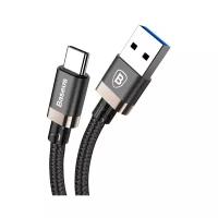 Кабель Baseus Golden Belt USB - USB Type-C, 1.5 м, 1 шт, черный/золотистый