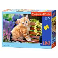 Пазл Castorland Ginger Kitten (B-018178), 180 дет., 17.5х24.5х3.7 см