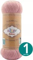 Пряжа ALIZE Superwash ARTISAN Супервош Артисан 1 шт*100г*420м, цвет: 161 пудра полиамид 25%; шерсть 75%