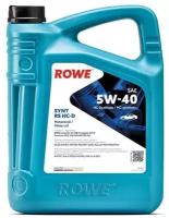 Синтетическое моторное масло ROWE Hightec Synt RS SAE 5W-40 HC-D, 5 л