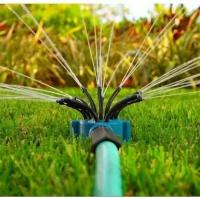 Ороситель садовый спринклер для газона Multifunctional Sprinkler 360