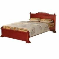 Кровать двуспальная из массива дерева Афродита, спальное место (ШхД): 160х200