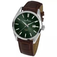 Наручные часы JACQUES LEMANS Classic, коричневый, зеленый