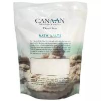 Соль для ванн Canaan Соль Мертвого моря для ванной, восcтанавливает, расслабляет, успокаивает, 500 гр