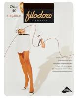 Колготки Filodoro Classic Oda Elegance, 40 den, размер 2, коричневый, зеленый