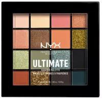 NYX Professional Makeup, Тени для глаз ULTIMATE SHADOW PALETTE UTOPIA, 95 г