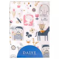 Daisy простыня на резинке Лошадки 120х60 см