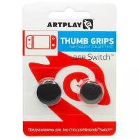 Накладки Artplays Thumb Grips защитные на джойстики геймпада Nintendo Switch черные