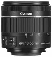 Объектив Canon EF-S 18-55 mm f4-5.6 IS STM черный oem