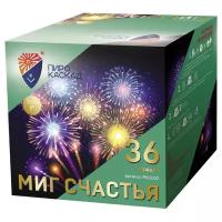 Батарея салютов Пиро-Каскад Миг счастья PKU032, 36 залпов