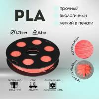 Коралловый PLA пластик Bestfilament для 3D-принтеров 0,5 кг (1,75 мм)