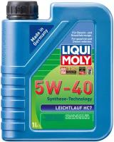 Полусинтетическое моторное масло LIQUI MOLY Leichtlauf HC 7 5W-40, 1 л