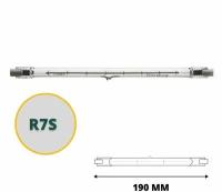 Лампа КГ 1000Вт R7s 190 мм 220В галогенная Лисма