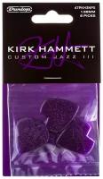 Dunlop 47PKH3NPS Kirk Hammett Jazz III медиаторы, 6 шт, толщина 1.38 мм