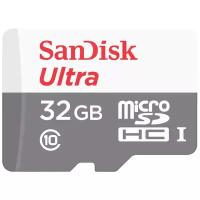 Карта памяти SanDisk MicroSDXC 32GB Class10 Ultra 100 МБ/s с адаптером