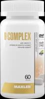 Комплекс витаминов В+С, Maxler B-Complex, 60 таблеток