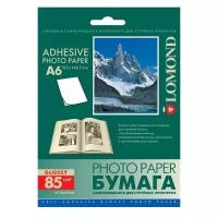 Бумага самоклеящаяся Lomond A6, неделенная, 85 г/м2, 25 листов 2413003