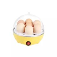 Электрическая яйцеварка на 7 яиц Egg Cooker жёлтая