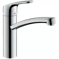 Смеситель для кухонной мойки hansgrohe Focus M41 160, с поворотным изливом 31806000, хром