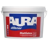 Краска акриловая Aura Interior Mattlatex влагостойкая моющаяся матовая белый 4.5 л