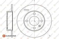 Диск Торм. Seat Arosa (6h) 1.4 16v [2000/01-2004/06], Seat Cordoba (6k1, 6k2) 1.0 I [1996/09-1999/06] EUROREPAR арт. 1618871080