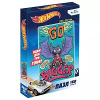 Пазл Origami Hot Wheels. Только вперед! (5973), 160 дет., 22х33х3.1 см, синий