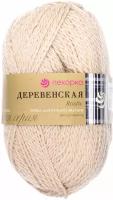 Пряжа Пехорка Деревенская жемчуг (181), 100%шерсть, 250м, 100г, 2шт