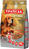 Сухой корм для собак, содержащихся в городских условиях Трапеза Оптималь 1 уп. х 1 шт. х 10 кг