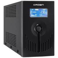 Интерактивный ИБП CROWN MICRO CMU-SP650 Euro USB LCD