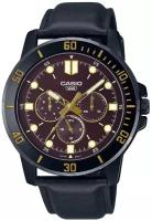 Наручные часы Casio Collection MTP-VD300BL-5E, черный, серебряный