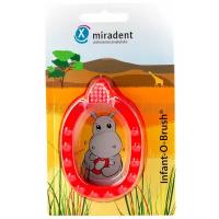 Зубная щетка miradent Infant-O-Brush, красный