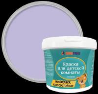 Краска EUROPAINT ОптиЛатекс для детских комнат, мебели, потолка, без запаха, 1,4 кг, Лунтик