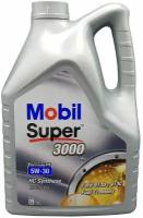 Синтетическое моторное масло MOBIL Super 3000 X1 Formula FE 5W-30, 5 л