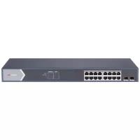 Коммутатор Hikvision 3E0500 DS-3E0518P-E/M/PoE 125Вт./Неуправляемый Layer 2