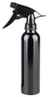 Спрей-батл бутылка спрей с распылителем для тату, алюминиевая, черная, 250 мл