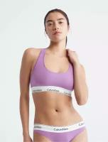 Топ женский Calvin Klein Modern Cotton Unlined Bralette, Фиолетовый, S