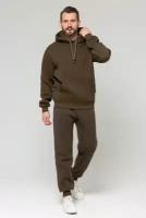 Магазин Толстовок - Premium tracksuit Khaki color - Спортивный костюм цвета Хаки, M-48-Unisex-(Мужской)