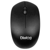 Беспроводная компактная мышь Dialog Comfort MROC-13U, черный