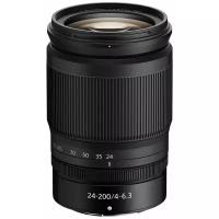 Объектив Nikon 24-200mm f/4-6.3 VR Nikkor Z, черный