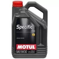 MOTUL Масло Моторное Specific Renault 0720 5w-30 5л 102209