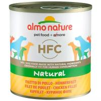 Almo Nature консервы Консервы для Собак с Куриным филе (HFC - Natural - Chicken Fillet) 5521 | Classic HFC Chicken Fillet, 0,28 кг