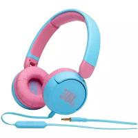 Наушники проводные детские с микрофоном JBL Junior JR 310 BLUE синий